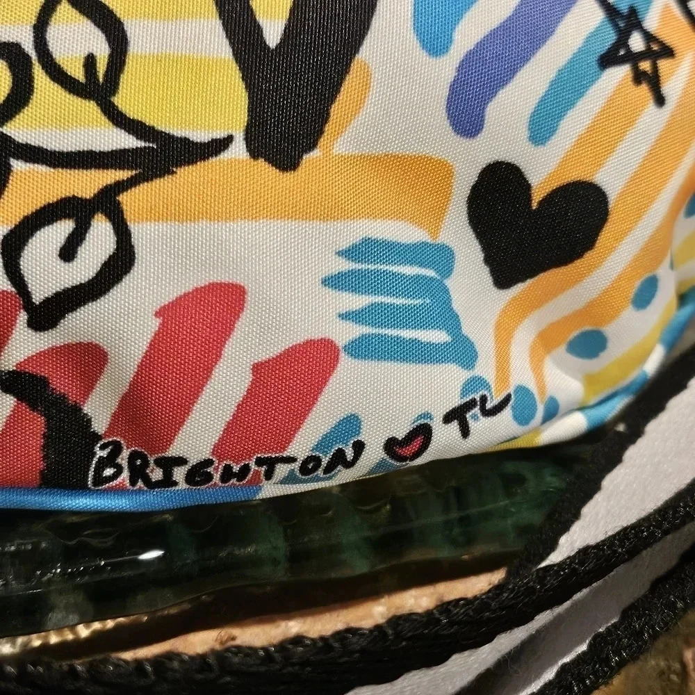 Brighton Graffiti Love Cross Body Belt Bag #D30265 NWT - Picture 8 of 12